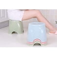 thumbnail image 2 of Mini Stool Step Stools Plastic Chair for Bedroom, Bathroom, Kitchen, Living Room, Office, Home, One Unit, Random Color, 2 of 7