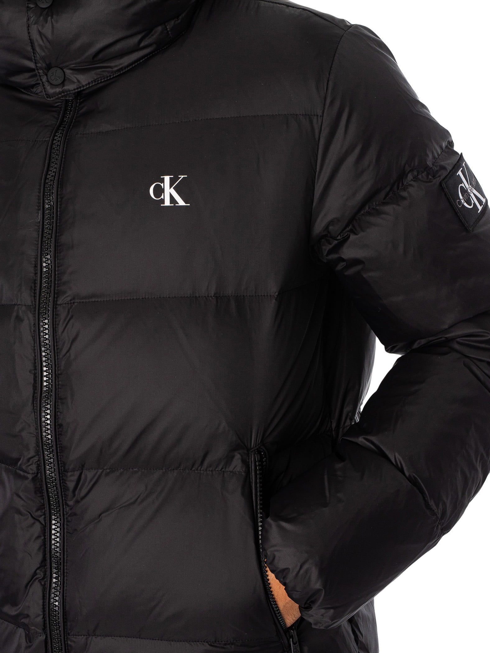 Calvin Klein Jeans Essentials Down Jacket, Black | Übergangsjacken