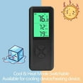 thumbnail image 2 of Digiten Digital Wireless Thermostat Plug-in Thermometer Black, 2 of 3