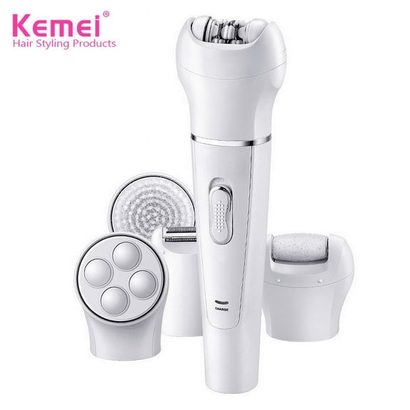 Electric Rechargeable Pedicure Tools for Women 5 in 1 (Tested Powerful) Best Foot File, Professional Spa Electronic Micro Pedi Feet Care Perfect for Hard Cracked Skin