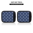 thumbnail image 3 of Luggage Handle Wraps for Suitcase - Suitcase Tags Identifiers for Suitcases, white Anchor rope navyblue vintage Fun Luggage Handle Covers, Travel Luggage Accessories Essentials for Flying, 3 of 6
