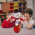 thumbnail image 2 of TeqHome Dancing Singing Christmas Snowman Toy, Whirling Light up Toy, Mimicking Recording Repeating What You Say, Gift for Baby Boys and Girls Deals Gift Clearance, 2 of 11