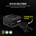 thumbnail image 3 of FUENTE CORSAIR RM1000E 1000W, 3 of 8