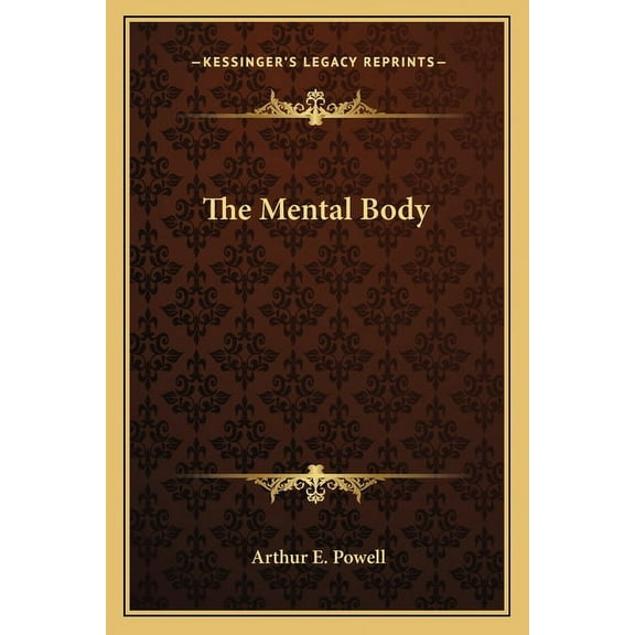 The Mental Body, (Paperback)