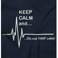 thumbnail image 2 of Keep Calm Funny EMT Humor Crewneck T Shirts Boy Girl Teen Brisco Brands XS, 2 of 6