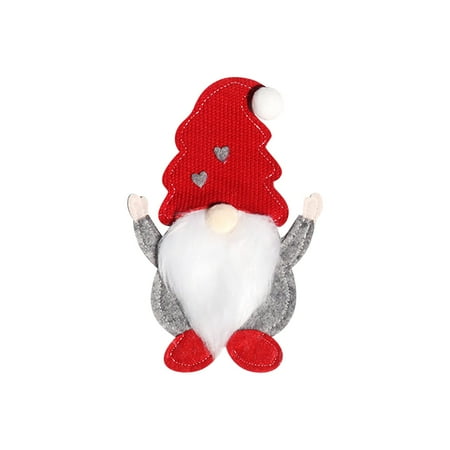 

Cutters Christmas Decoration Old Man Hat And Fork Set Doll Tableware Set And Fork Bag