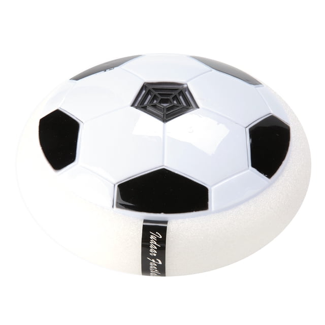 Balón de fútbol flotante de plástico con luz LED para niños.