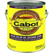 Cabot Solid Color Oil Solid Tintable Medium Base Medium Base Alkyd Deck Stain 1 gal