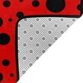 thumbnail image 4 of Area Rugs, Ladybug Pattern Washable Large Rugs for Living Room Bedroom Dining Room, Non-Slip Soft Fuzzy Indoor Rug Carpet Floor Mats for Entryway Premium Home Decor 80x58in, 4 of 7