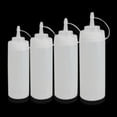 thumbnail image 2 of Dispensador de botellas de plástico para cocina, 6 uds., 24 onzas, para aceite de vinagre de salsa Likrtyny Batería de cocina, 2 of 6