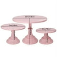 thumbnail image 2 of ATRDTO Iron Baby Shower Cake Stand, Pink (3 Count), 2 of 4