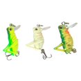 thumbnail image 2 of 3pcs Saltamontes Artificiales Señuelos Creativo Pesca Cebos Duros Crankbaits Shamjiam, 2 of 9