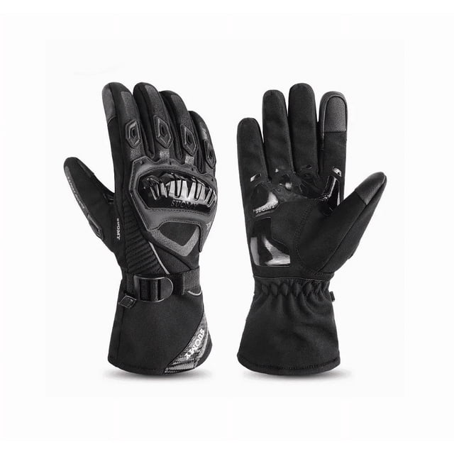 Guantes De Moto Invierno Frio Impermeables Y Térmicos Táctil talla M