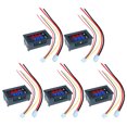 thumbnail image 1 of Miangastore 5pcs 10A Voltmeter Ammeter Voltage Current Tester Monitor Panel Gauge for Car, 1 of 8