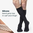 thumbnail image 2 of SIGVARIS Men’s Essential Cotton 230 Closed Toe Calf-High Socks w/Grip Top 20-30mmHg, 2 of 3