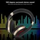 thumbnail image 3 of Foldable Bluetooth Headset Wireless Over Ear Stereo Headsets with Mic Gaming HeadphoneGold, 3 of 4