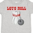 thumbnail image 4 of Inktastic Let's Roll Bowling Boys or Girls Toddler T-Shirt, 4 of 5