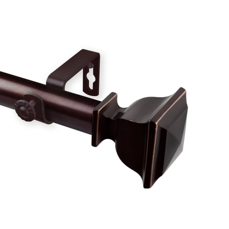 Osborne Curtain Rod 1 inch 28-48 inch - Bronze