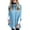 Blue1, variant on Duoif Womens Shawls, Latested 2025 Lady Long Sleeves Plus Size Dress High Neck Sweater Shawl Wraps for Women A L