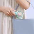 thumbnail image 6 of Summer Savings! Boovnll Portable Fan, Adjustable High Speed USB Rechargeable Fans Lightweight Compact Handheld Fan for Outdoor, Travel, Camping, Vacation, Summer Gift, Mini Fan - Fan, 6 of 6