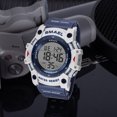 thumbnail image 2 of SMAEL Round Men Tactical Digital Watch 5ATM Waterproof TPU Strap Digital Sports Watch, 2 of 7