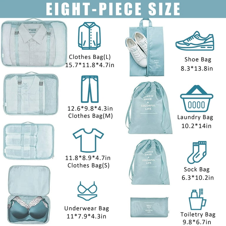 Large Compression Shoe Bag for Travel