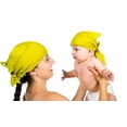 thumbnail image 2 of Mechaly Triangle Plain Cotton Bandanas - 7 Pack - Kerchiefs and Head Scarf, 2 of 2