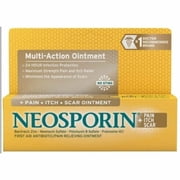 Neosporin + Pain Itch Scar Multi-Action Ointment 0.5 oz (Pack of 2)