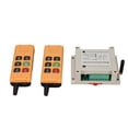 thumbnail image 1 of Receptor de Transmisor de Radio, Controlador Inalámbrico de 6 Canales DC12V Señal Estable Multifuncional 433MHz Con Relé Para Equipos de Elevación, 1 of 7