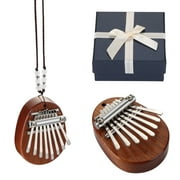 Fixm Kalimba,Thumb Piano Mini Kalimba with 8 Keys, Finger Thumb Piano Great Gifts for Kids, Adults and Beginners