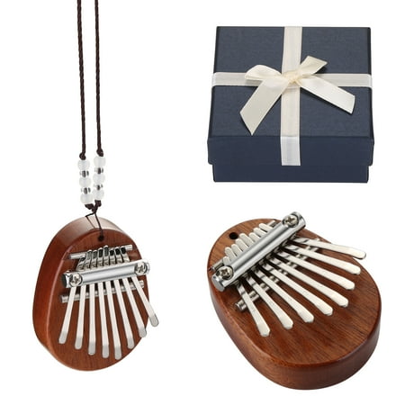 Fixm Kalimba,Thumb Piano Mini Kalimba with 8 Keys, Finger Thumb Piano Great Gifts for Kids, Adults and Beginners