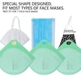 thumbnail image 3 of Bolsa de almacenamiento de mascarilla de silicona, estuche de almacenamiento impermeable de 3 piezas, 3 of 6