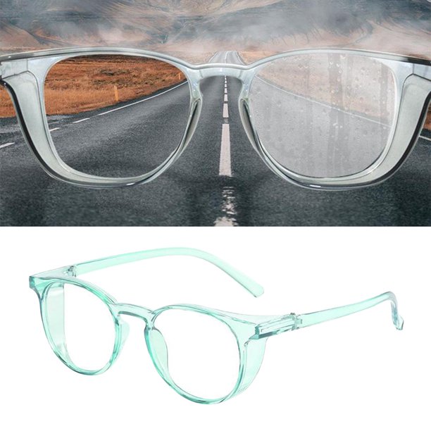 Lentes de Seguridad con Lentes Transparentes Resistentes a Los Arañazos, Protección , Protección para Los Ojos, NIEB, Y RESISTENTES - Verde Baoblaze Eyewear anti niebla