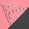 thumbnail image 4 of Oubit Tailor Triangle Ruler,Acrylic Triangle High Transparency Plastic Triangle Ruler Triangle Ruler Impressive Results, 4 of 8