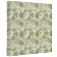 thumbnail image 2 of Ships Next Day Canvas Wall Art 8"x8", Sage Green Geometric Wood Framed Canvas Print Painting, Modern Morocco Abstract Art Ready to Hang Small Picture Wall Decor for Home Bathroom Nursery Kitchen, 2 of 9