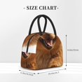 thumbnail image 2 of Disketp Happy Fluffy Running Dog Bolsa Térmica para Almuerzo, Lonchera con Abertura Amplia y Gran Capacidad, Organizador Reutilizable para Mujeres, Hombres y Adultos, 2 of 6