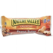 NATURE VALLEY Nature Valley Peanut Butter Granola Bars - Peanut Butter, Crunch - 1 Serving Pouch - 1.50 oz - 18 / Box | Bundle of 2 Boxes