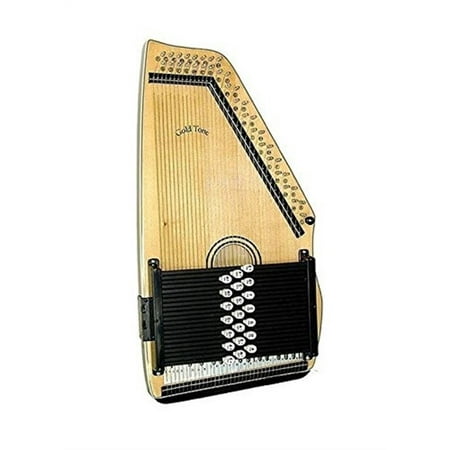 Gold Tone Electric Chord-A-Harp w/ Custom Case