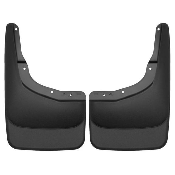 Husky Liners 56601 Custom Molded Front Mud Flaps Fit 2004-2014 Ford F-150 w/o Running Boards & OE Fender Flares