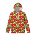 thumbnail image 4 of Sudadera con capucha con estampado 3D de tomate rojo para hombres y mujeres, sudadera con capucha de dibujos animados, sudaderas holgadas de manga larga, sudaderas holgadas de calle de gran tamaño, 4 of 5