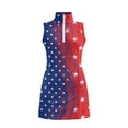 thumbnail image 2 of CAIXIA 4th of July Dresses for Girls USA Patriotic Dress American Flag A Line Dress Independence Day Outfit, 2 of 6