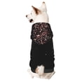 thumbnail image 1 of Fotbe Rose Gold Glitter1 Sudadera con Estampado para Perros Pequeños – Suéter con Capucha para Mascotas, Tela Suave de Forro Polar con Bolsillo-X-Small, 1 of 7