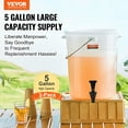 thumbnail image 2 of VEVOR Beverage Dispenser, 5 Gallon Drink Dispensers for Parties, Plastic Juice Dispenser, 2 of 9