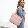 thumbnail image 6 of Women’s Nylon Tote Bag Shoulder Handbag - Commute Casual Large Capacity Lightweight Water- Work Purse Everyday Carryall Versatile Style, 6 of 6