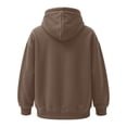 thumbnail image 5 of Unisex Pet Pouch Hoodie Casual Pet Carrier Oversized Kangaroo Pocket Pullover Tops Animal Holder Hoodie with Cat Pouch Dog Pouch Sweatshirt, 5 of 8
