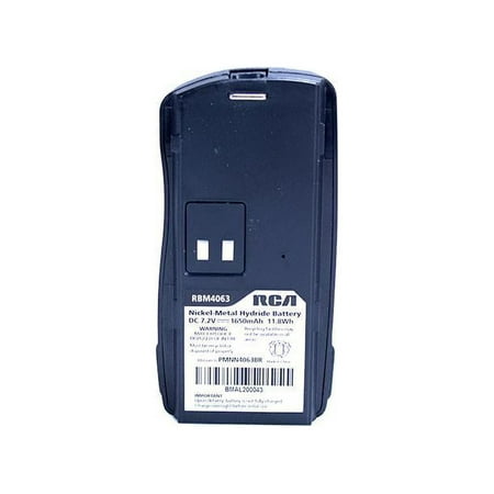 RCA RBM4063 Handheld Radio Battery | Nickel Metal Hydride | 1500mAh / 10.8Wh | 7.2V REPLACES Motorola PMNN4063BR