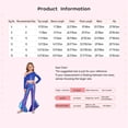 thumbnail image 6 of SiiRoh Girls Jazz Tango Disco Dance Outfit Oblique Shoulder Tassel Sequin Crop Top and Metallic Flare Pants Set Gold 8, 6 of 6