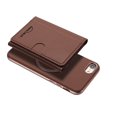 thumbnail image 4 of Allytechgroup Wallet Case for iPhone 7 / 8 / SE 2022 & 2020, RFID Blocking PU Leather Stand Phone Shell with Credit Card Slot Shockproof Protective Back Cover for Women Men, Brown, 4 of 7