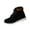 Black, variant on Dasayo Fuzzy Boots Women Hiking Ankle Black Motorcycle Lace up Cowboy Booties Shoes for Women 36