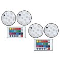 thumbnail image 2 of Luces LED sumergibles impermeables RGB con control remoto, perfectas para decoración de piscinas, 2 of 10